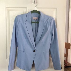 Light Blue one button blazer by PHILOSOPHY